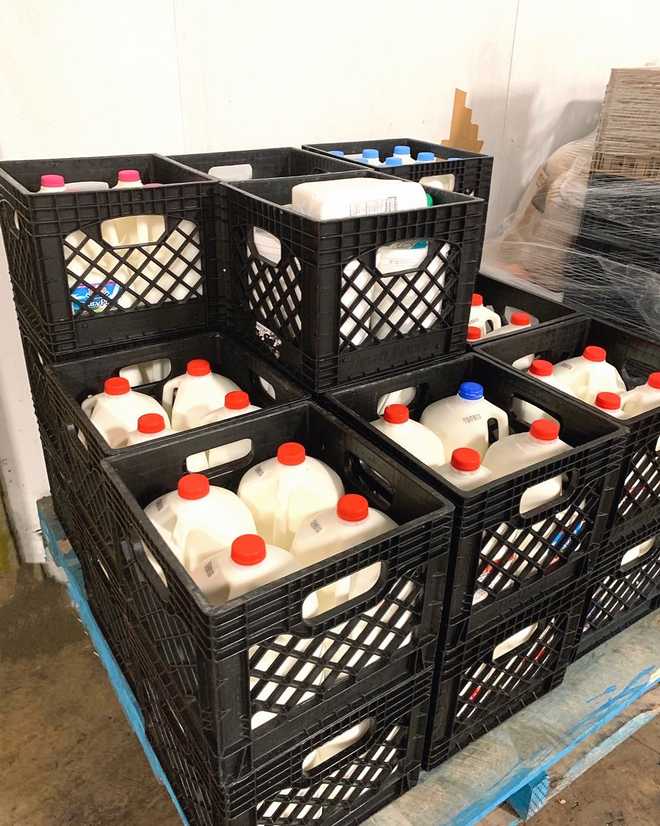 Harrah's milk donation