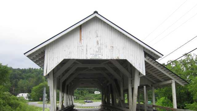 Another driver cited after hitting MIller's Run Covered Bridge in Lyndon, Vermont - Vimarsana News