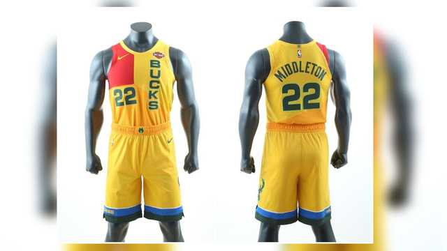 The Bucks will wear these MECCA-inspired jerseys 12 times this season