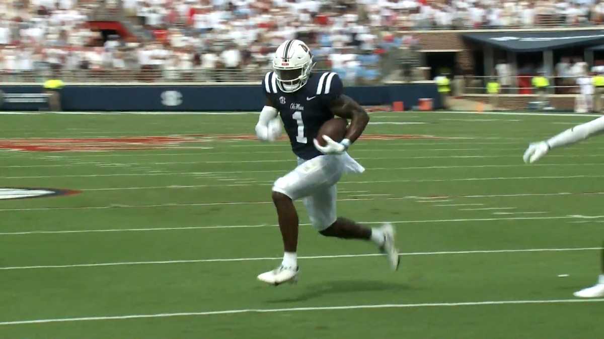 Carolina Panthers take Ole Miss WR Jonathan Mingo with 39th pick