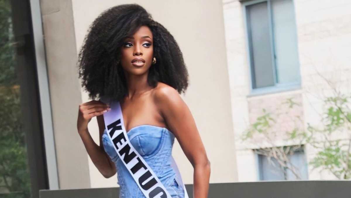 Louisville woman ﻿Ariel Thompson crowned Miss Black USA