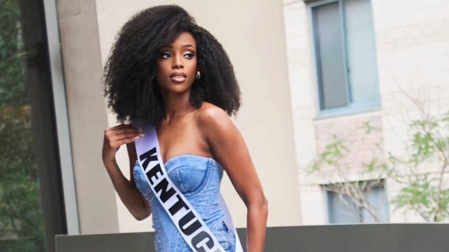 Louisville woman ﻿Ariel Thompson crowned Miss Black USA