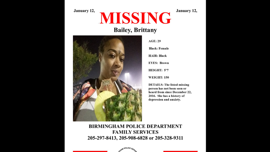 Birmingham Police Searching For Missing 29 Year Old Woman 0213