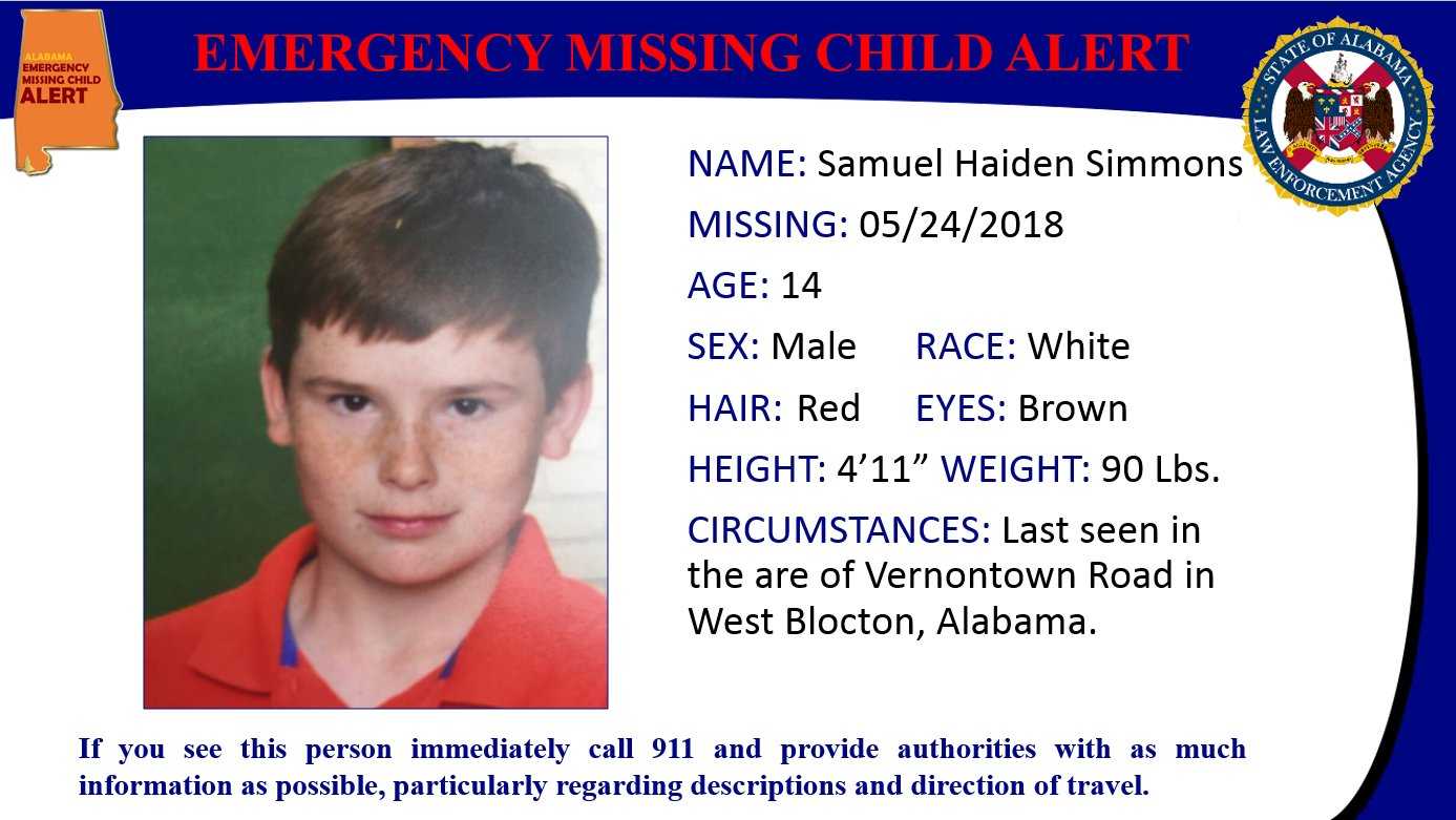 Bibb County Authorities Searching For Missing 14-year-old Boy