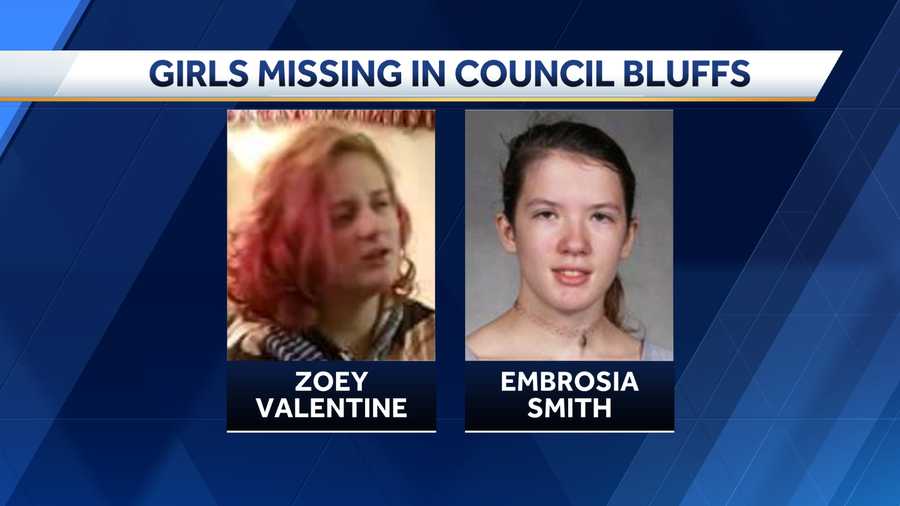 Council Bluffs Police Formerly Missing Girls Found And Are Fine 
