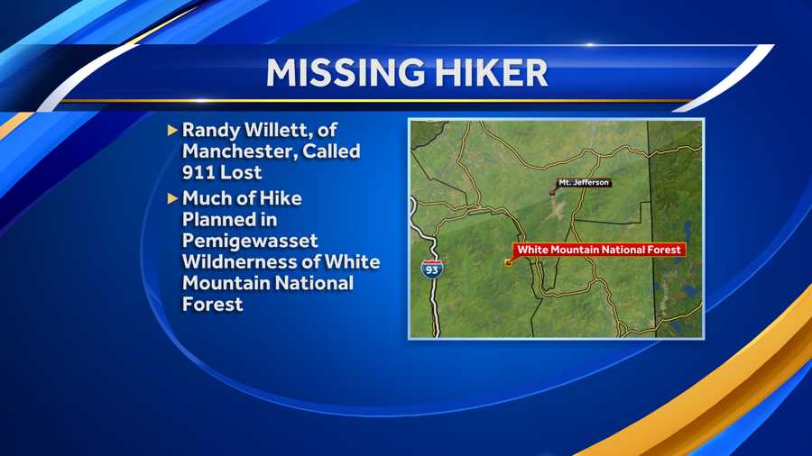 Hiker missing in White Mountain National Forest