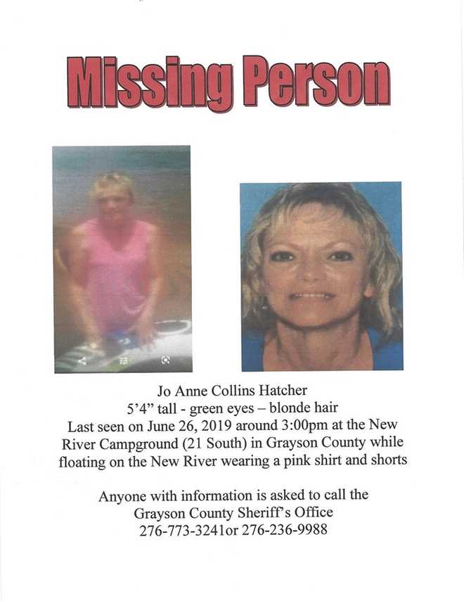 Crews looking for Alleghany County woman who was last seen tubing New River