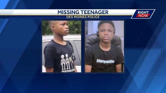 Des Moines police search for missing teenager - Vimarsana News