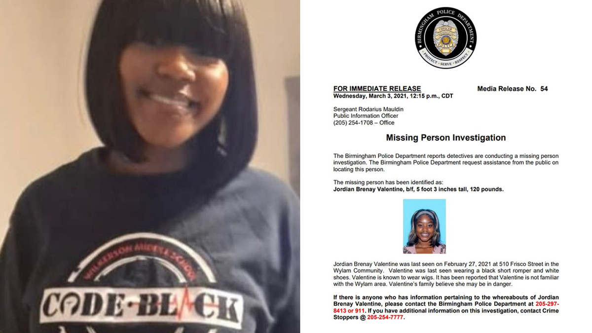 birmingham pd searching for missing 18 year old from hoover who may be in danger