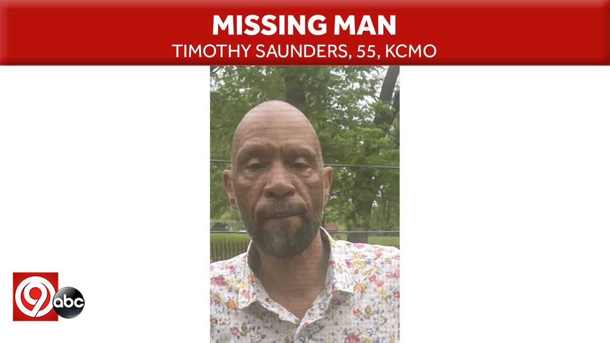 Kansas City Police Ask For Help Finding Timothy Saunders 4447