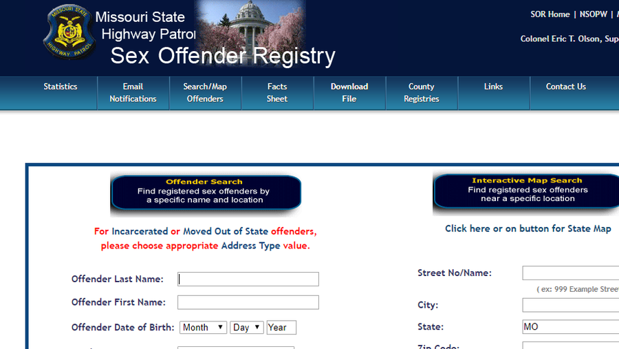 Federal Suit Challenges Missouri Sex Offender Registry