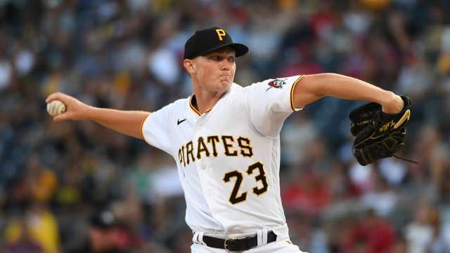 Keller Ks 10, tying career high; Pirates top Dodgers 6-2