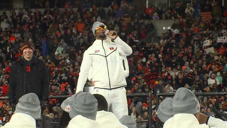 Bengals fans kick off Super Bowl week with pep rally at Paul Brown