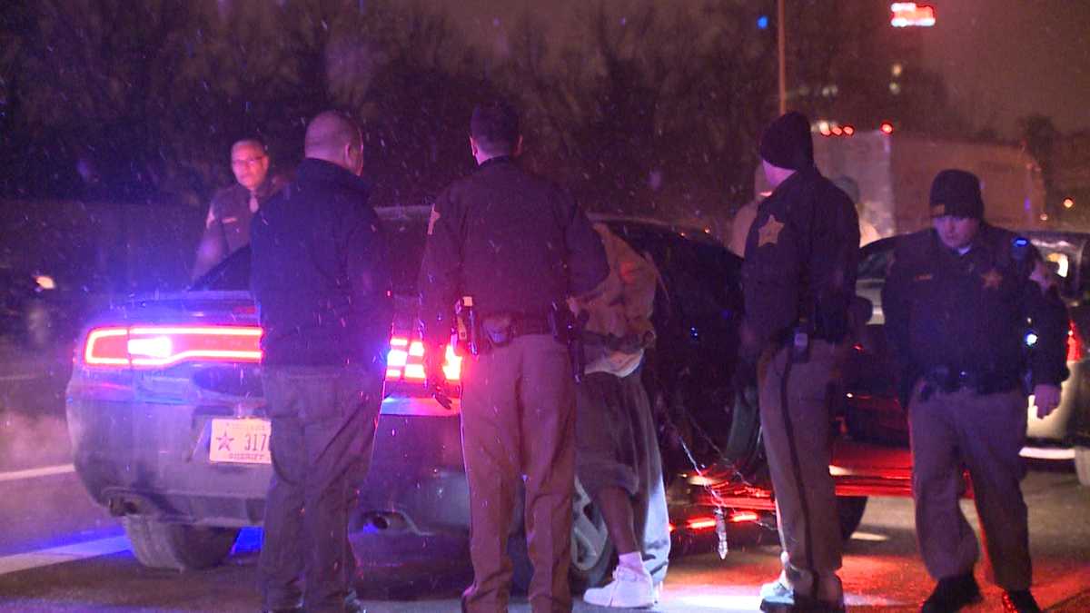 Suspect in custody following police pursuit through 2 counties
