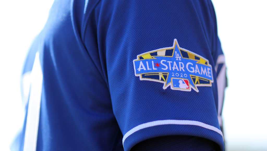 2020 All Star Game MLB Logo Jersey Sleeve Patch Licensed Los Angeles  Dodgers - USA Sports Marketing