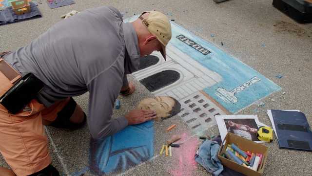 Rain and chalk artists don't mix in this maker competition episode - Vimarsana News