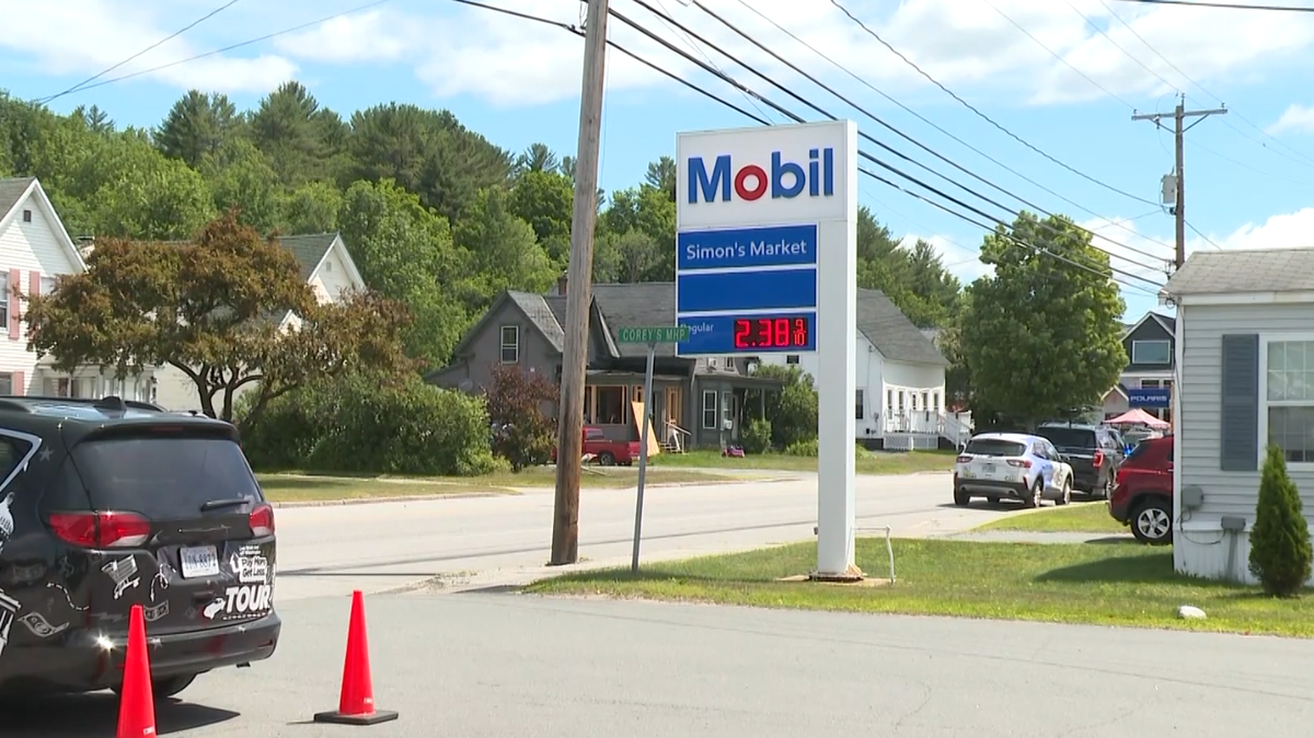 Drivers in New Hampshire line up to buy gas for 2.38 per gallon