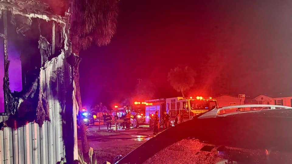 1 child, 2 adults killed overnight in mobile home fire in South Florida