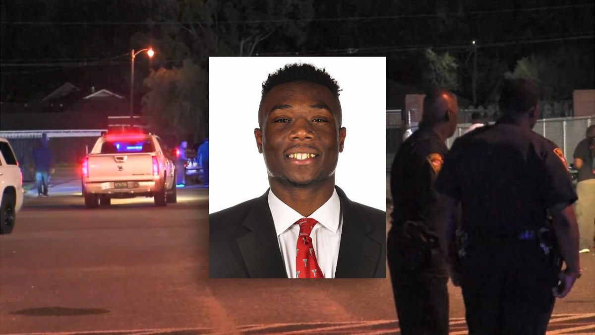 Troy football player Reggie Todd Mobile Alabama shooting during game