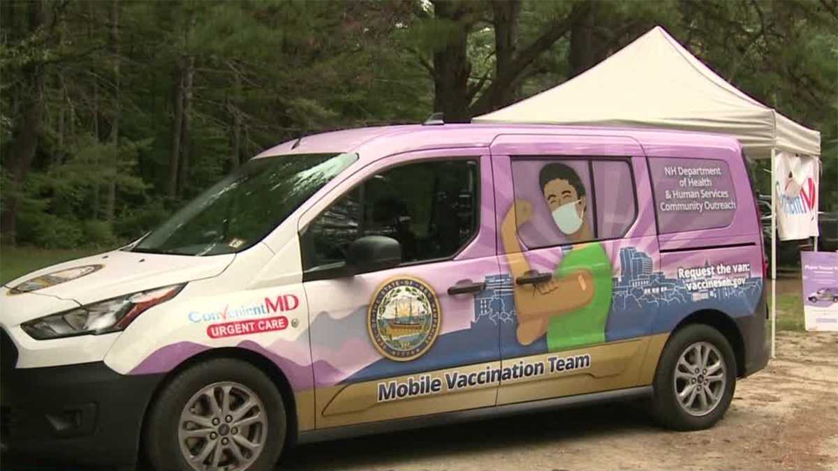 New Hampshire COVID-19 mobile vaccination clinics, home visits resume New Hampshire COVID-19 mobile vaccination clinics, home visits resume