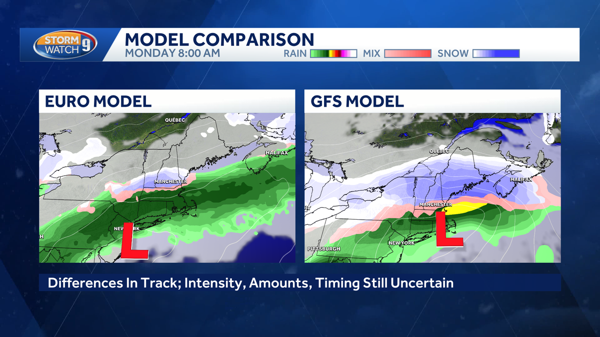NH could see plowable snow Sunday into Monday