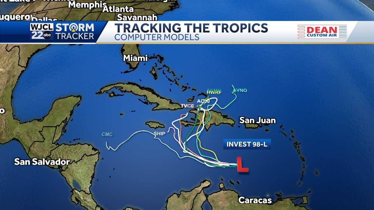 Savannah: Tracking possible tropical development - WJCL
