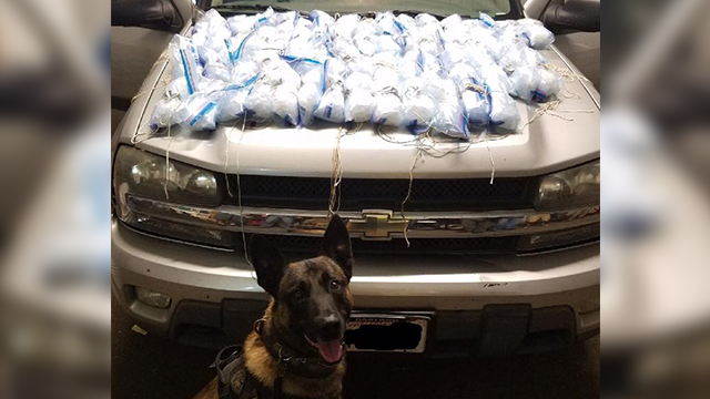 66 pounds of meth seized during traffic stop in Modesto