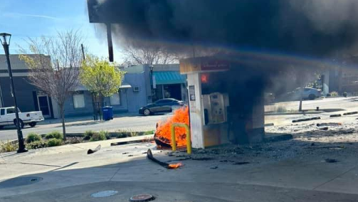 Motorcyclist injured after fire at Ceres gas pump, fire department says – KCRA Sacramento