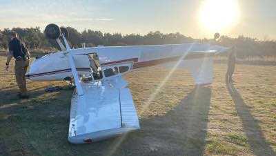 Pilot injured after small plane crashes in Modesto, officials say
