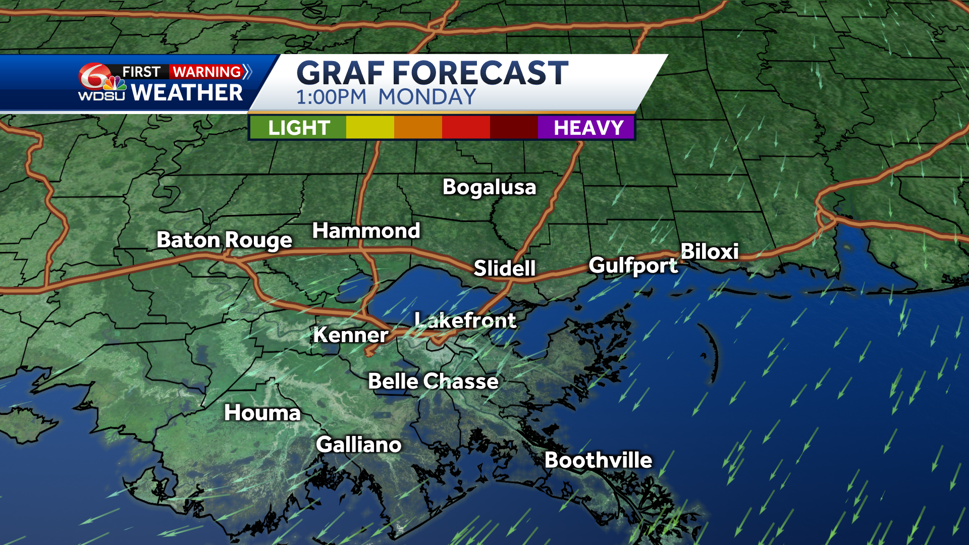 New Orleans Forecast Low Temp High Temp Rain Chances   Mon 1 Pm 65764d36a0866 