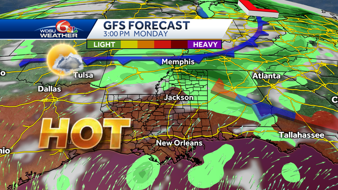 New Orleans forecast excessive heat warning weather alert day