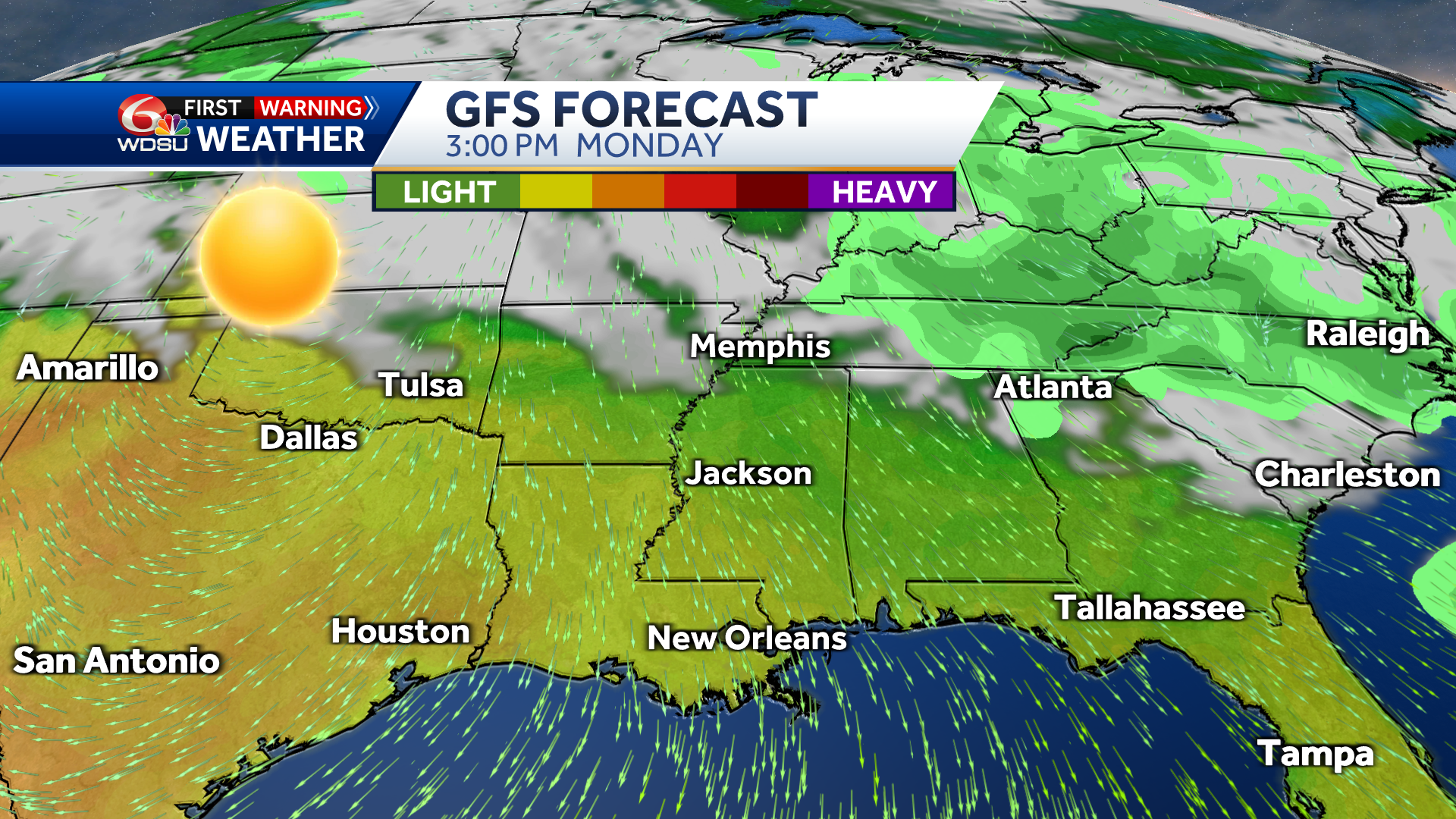 New Orleans Forecast Hurricane Rain Chances High Temps Winds   Mon 6524867a138ec 