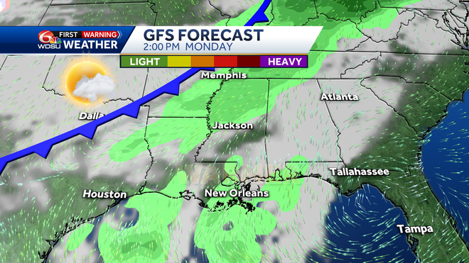 New Orleans weather forecast how cold will it get Thanksgiving