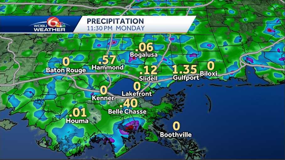 A Few Showers & Storms for Mother's Day Evening
