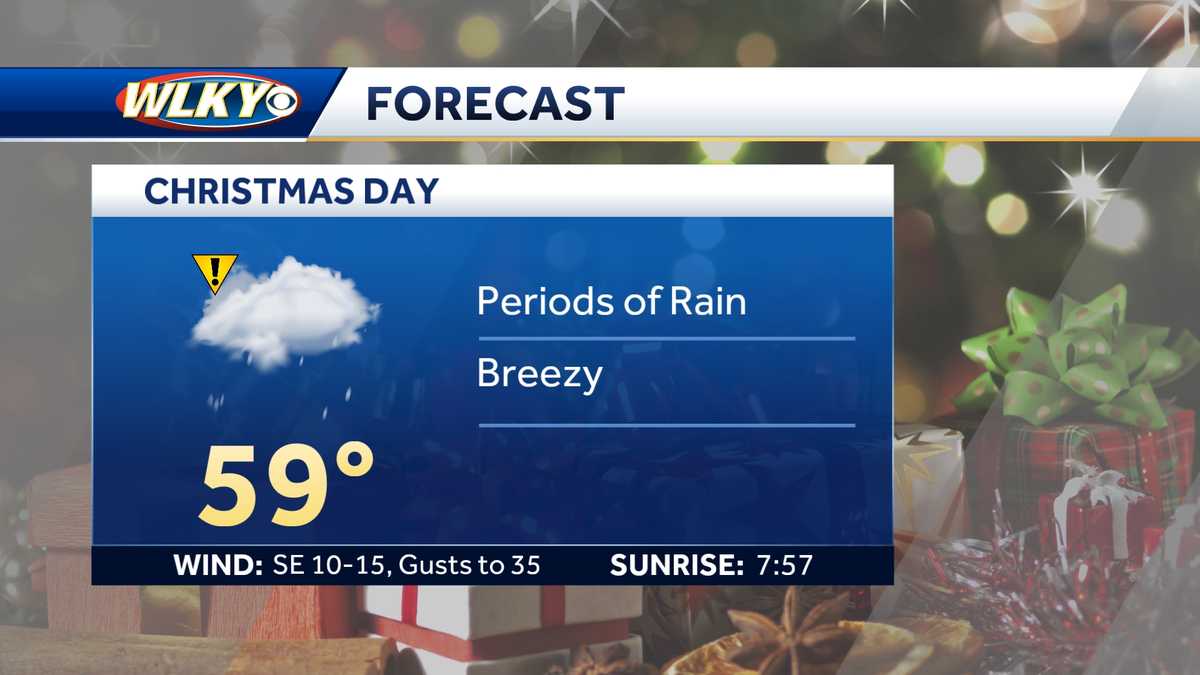 Weekly weather planner: An active and mild start to Christmas week