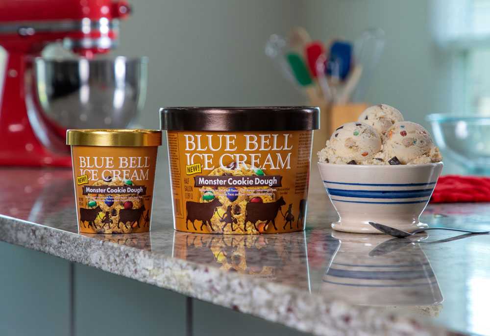Calories in Blue Bell Cookies & Cream Ice Cream and Nutrition Facts