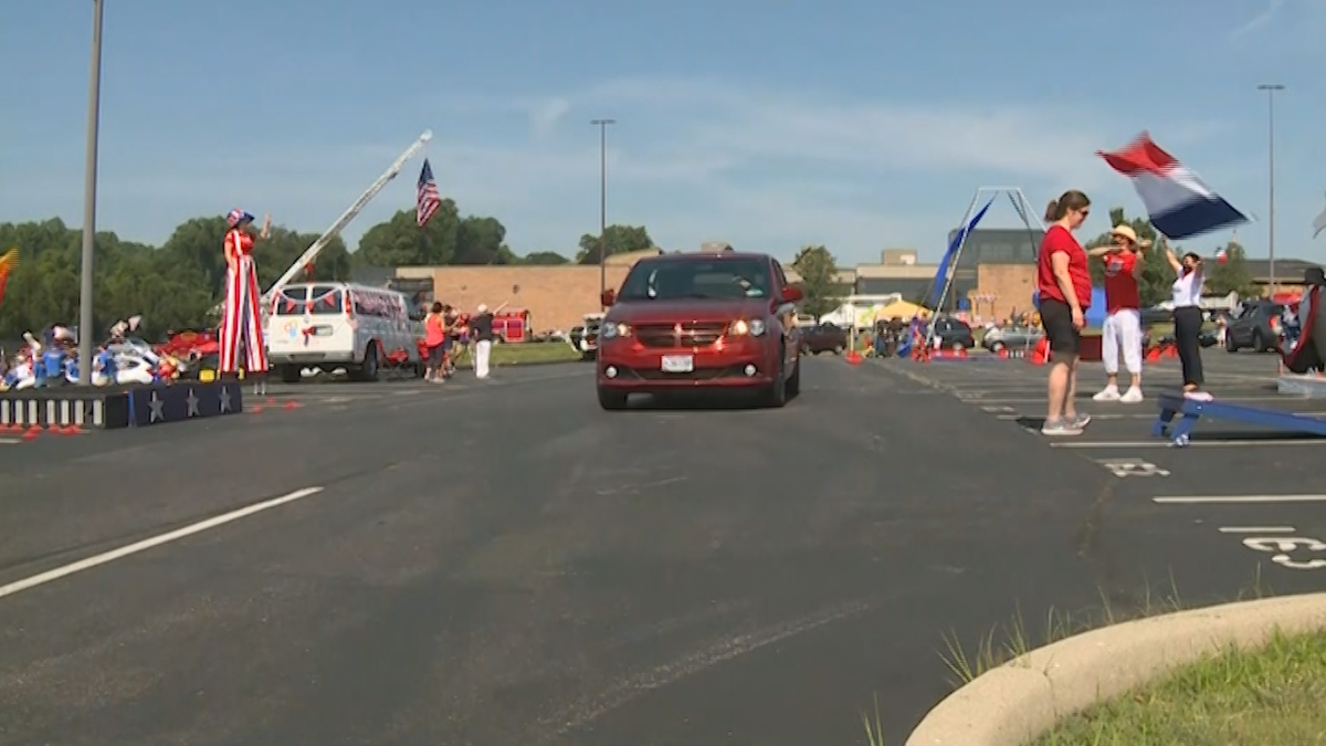 City of Montgomery hosts a Reverse Parade for the Fourth of July