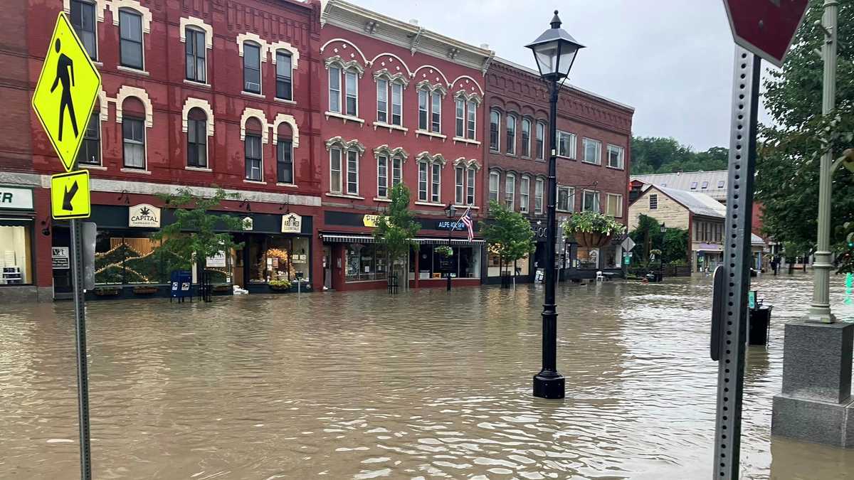 Vermont flooding photos See images from across the state