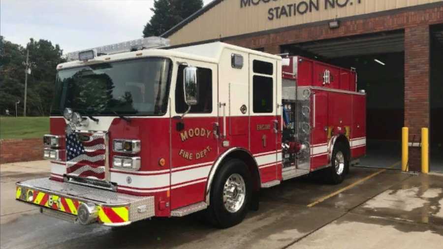 Moody Fire Department receives new fire truck