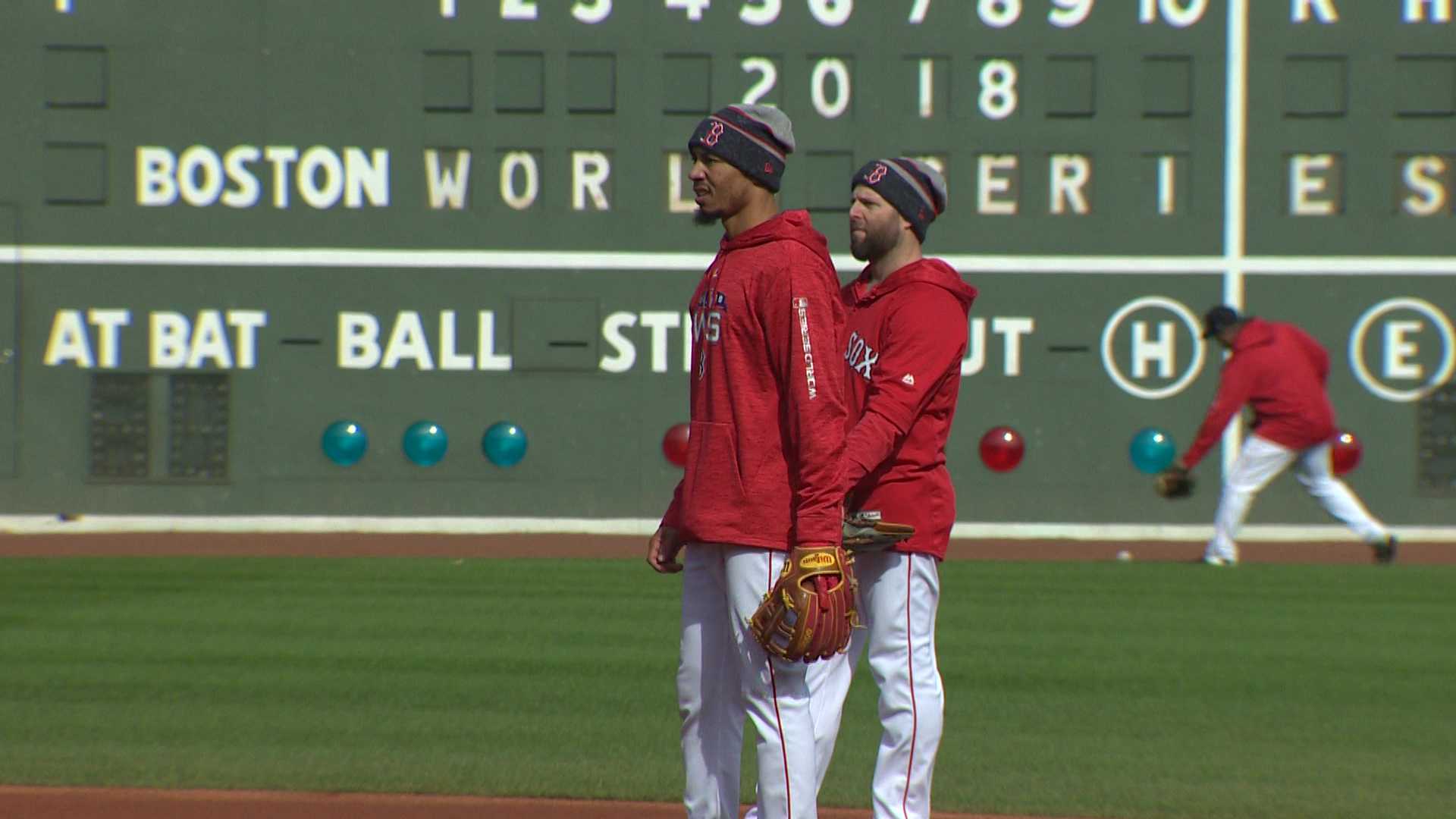 Cora: There's a chance Betts plays 2B for Red Sox during World Series