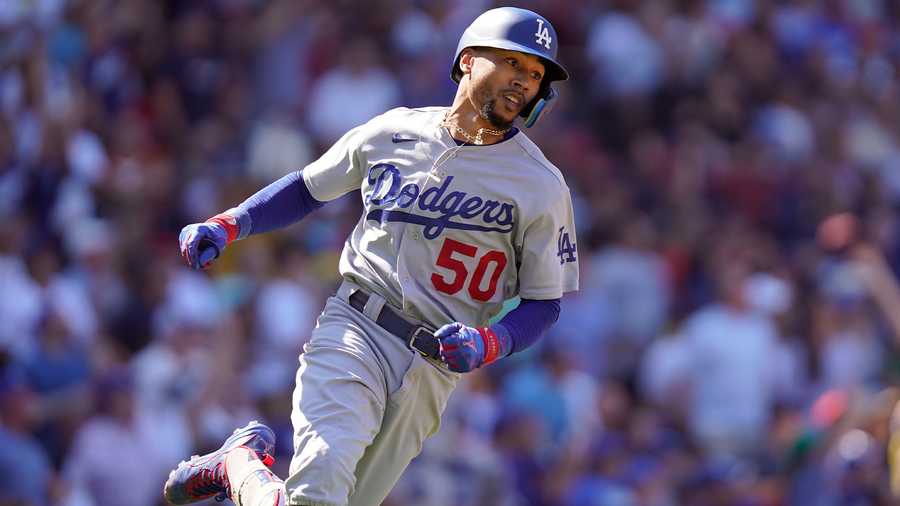 Betts caps Boston return with homer as Dodgers beat Red Sox