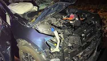 Person injured after vehicles hit moose in New Hampshire