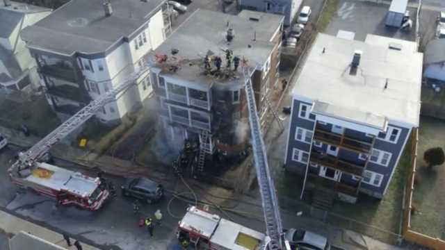 Several residents rescued from burning Dorchester triple-decker - Vimarsana News
