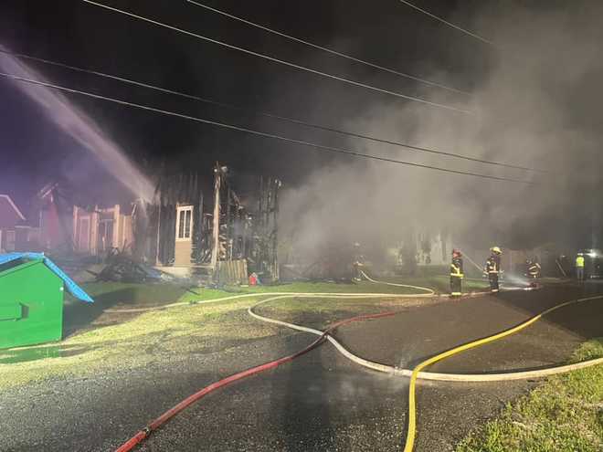 St. John the Baptist Parish firefighters battle early morning fire