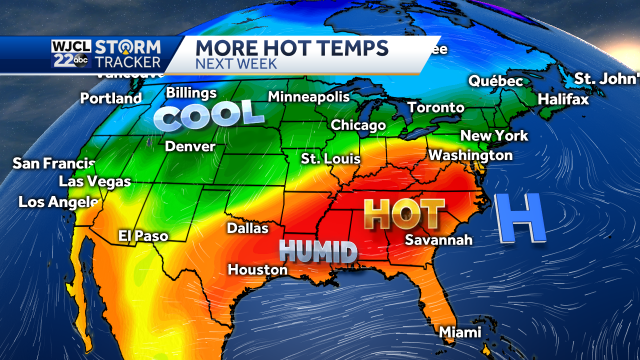 Warm and sunny weather continues for the beginning of May in