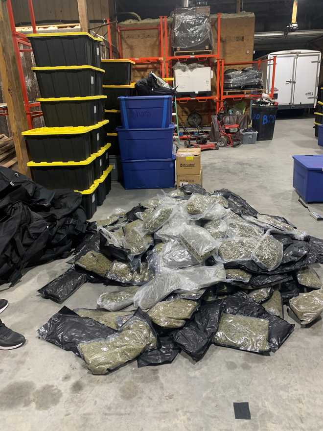 5 arrested in Louisville after police find 2,000 pounds of marijuana