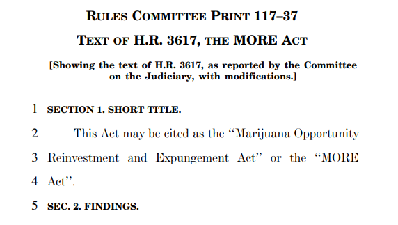 marijuana opportunity reinvestment and expungement act