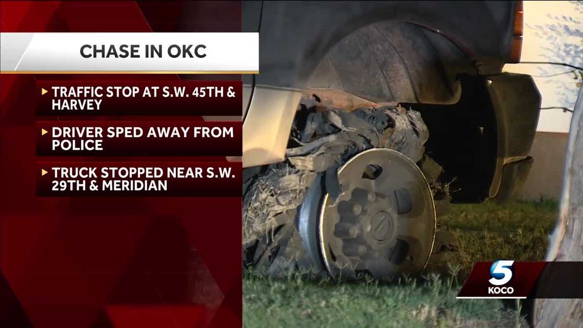 Highspeed chase in southwest Oklahoma City ends in crash, police say