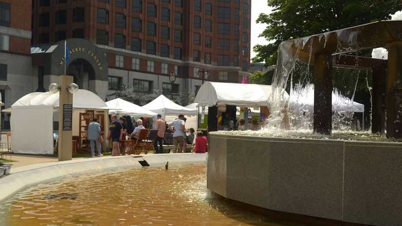 Morning Glory Fine Craft Fair in downtown Milwaukee this weekend