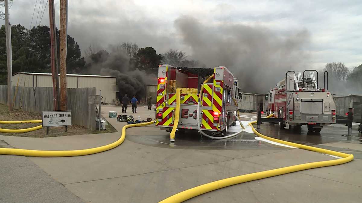 Heavy damage reported after fire at Morrell Manufacturing in Alma